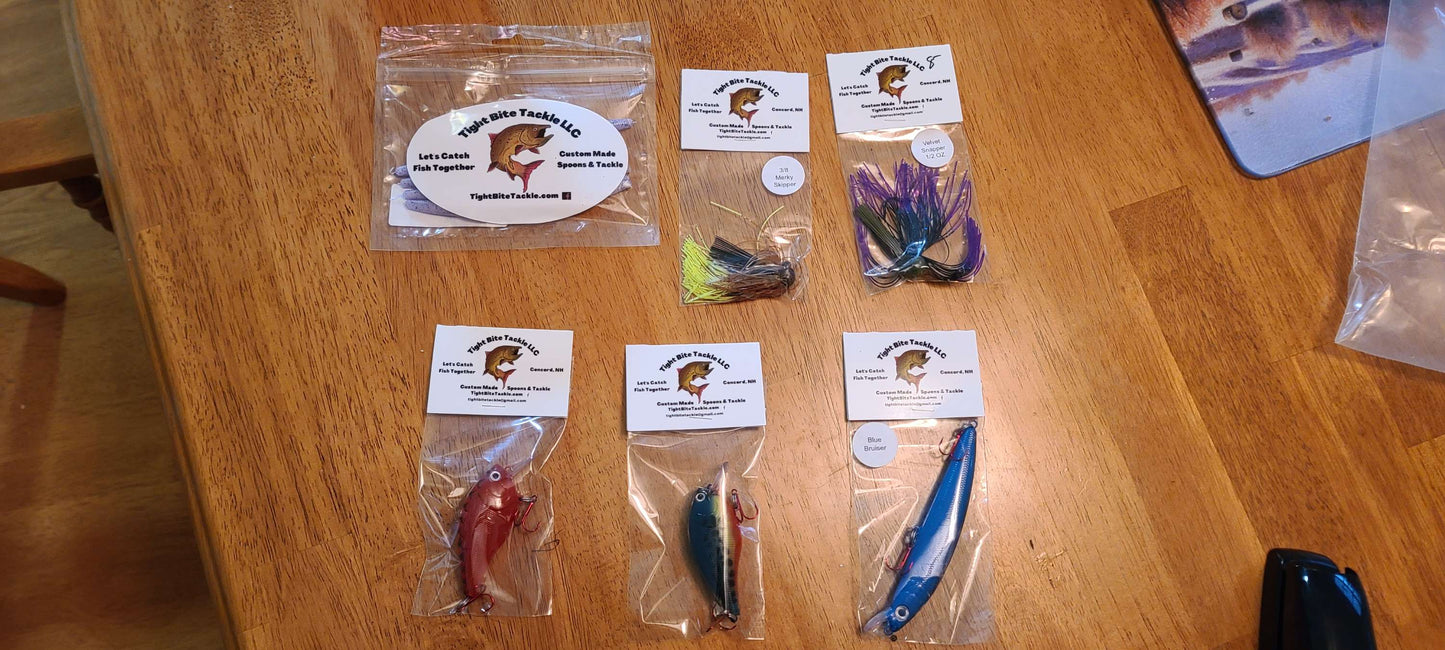 **Tackle mix** by species (Hunter's choice lures) image 1