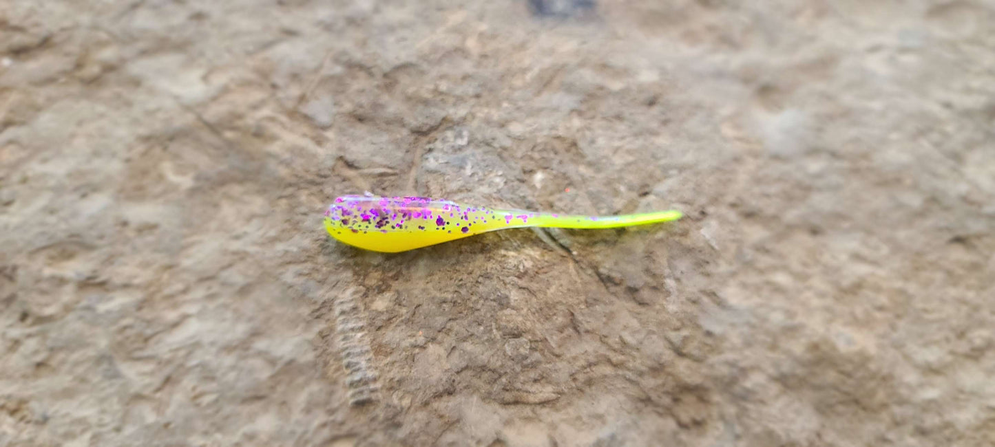 2" Ice Fishing SOFT minnow image 1