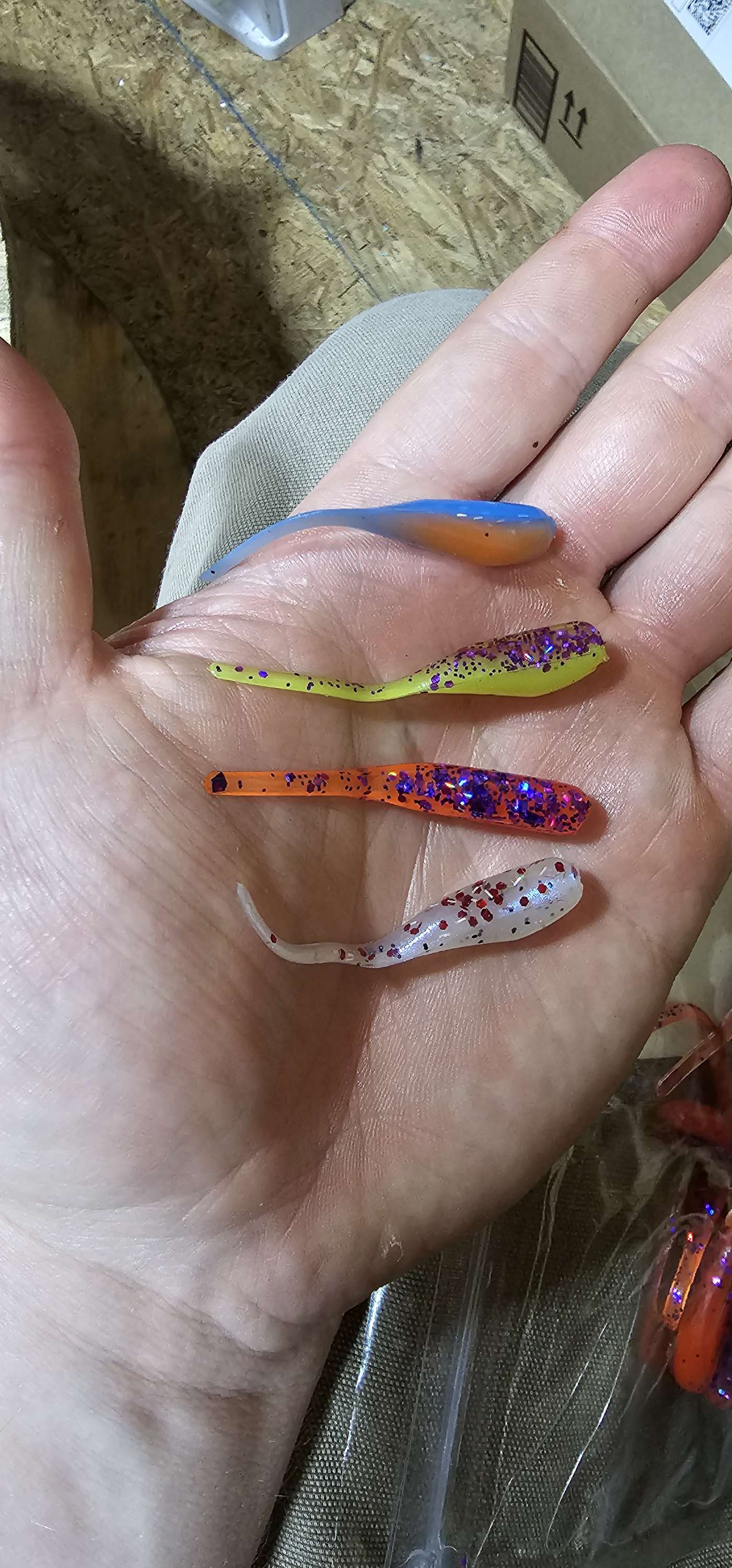 2" Ice Fishing SOFT minnow image 0