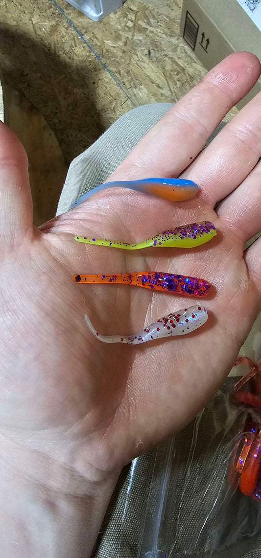 2" Ice Fishing SOFT minnow image 0